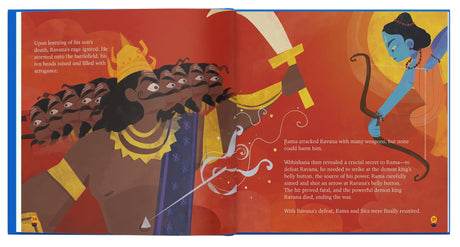 Ramayana for Kids: Illustrated Indian Mythology Storybook For Children I Timeless Epic I Includes Coloring and Sticker Pages I Bedtime Stories I Ages 5+ [Select Learning] - Retail Maharaj