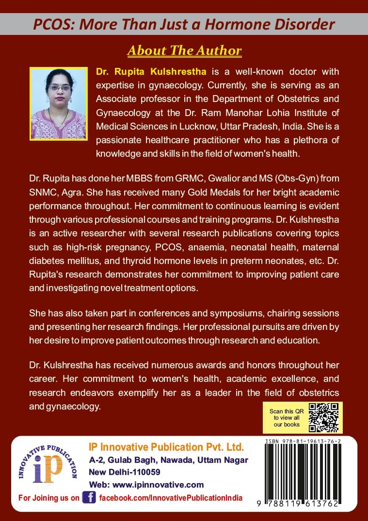 PCOS: More Than Just a Hormone Disorder (For the MBBS Students, PG-Obs-Gyn and Health Professionals) - Retail Maharaj