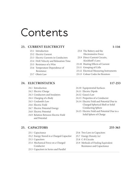 Understanding Physics JEE Main and Advanced Electricity and Magnetism 2023-24 - Retail Maharaj