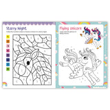 Unicorn Coloring Book: Fun Unicorn Coloring Activity Book for Kids | Includes Number Coloring, Dot-to-Dot, Tracing & Copy-Color Activities | Perfect ... I Ages 3+ [Penguin Early Learning Series] - Retail Maharaj