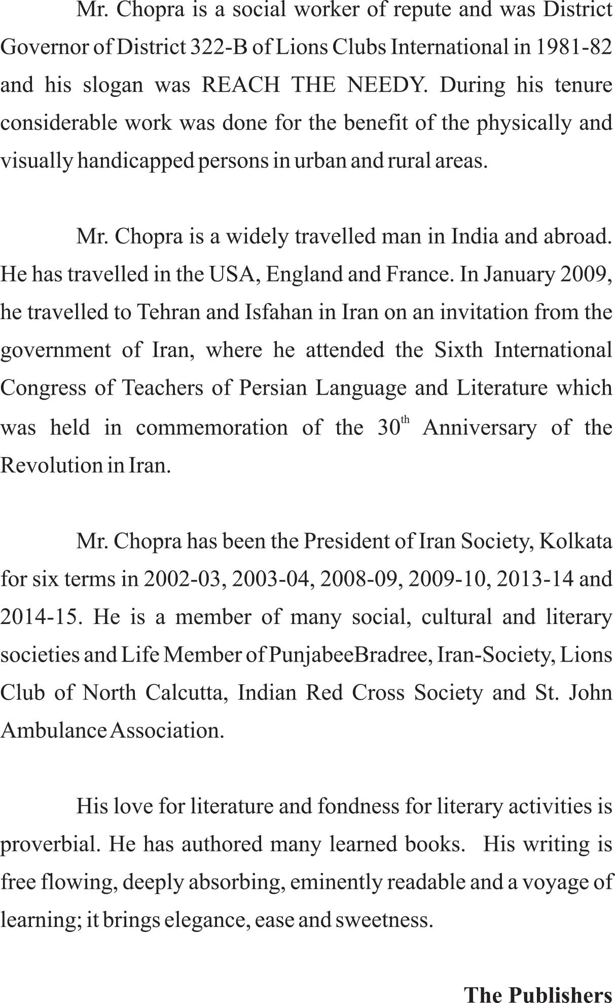 HAPPINESS UNRAVELLED [Paperback] Mr R M CHOPRA