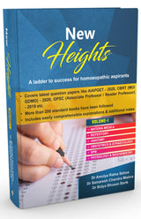 New Heights A Ladder to Success for Homoeopathic Aspirants Volume - 1 - Retail Maharaj