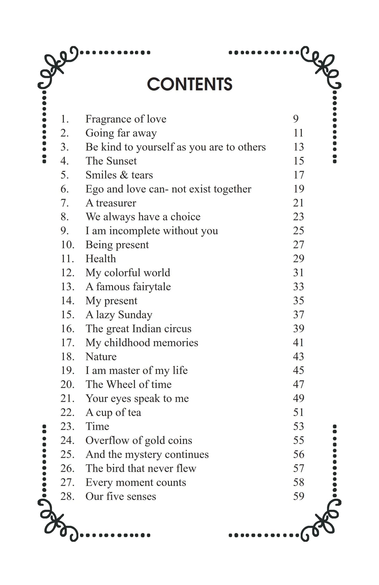 IMPRESSIONS & CELEBRATIONS