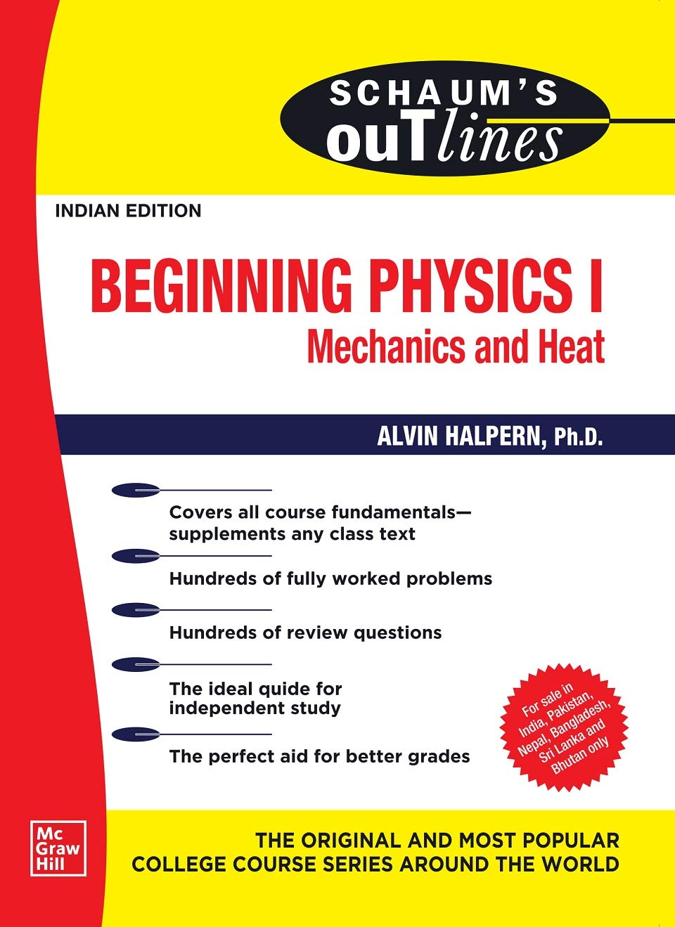 SCHAUM'S OUTLINE OF BEGINNING PHYSICS I: MECHANICS AND HEAT / 1ST, EDITION - Retail Maharaj