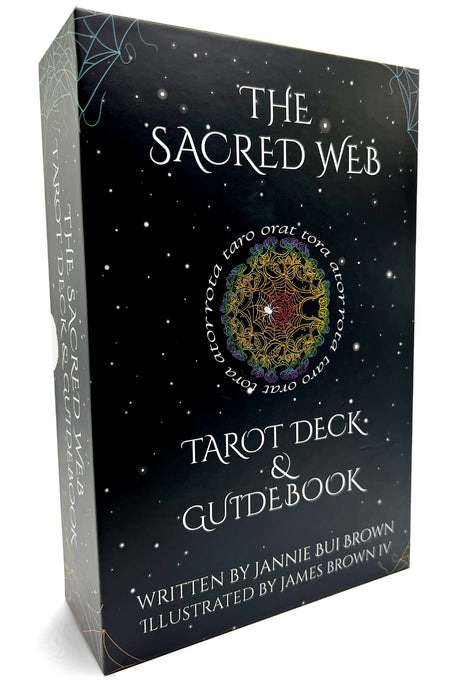 The Sacred Web Tarot: Tarot Deck & Guidebook - Retail Maharaj