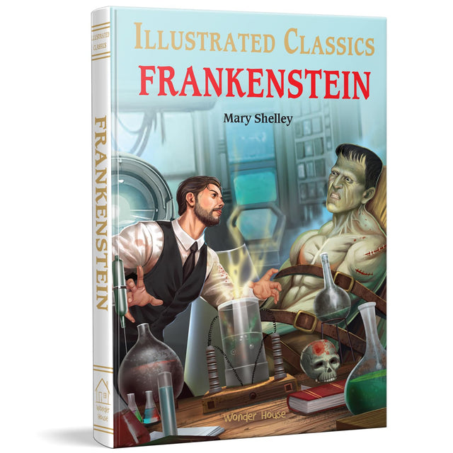 Frankenstein : Illustrated Abridged Children Classics English Novel with Review Questions - Retail Maharaj