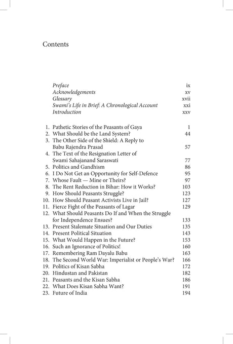 Primus Books- Selected Works of Swami Sahajanand Saraswati: Major Essays and Other Writings of Swami Sahajanand Saraswati- Vol IV - Retail Maharaj