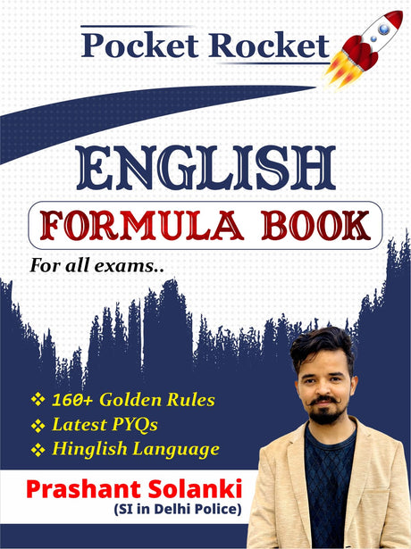 Pocket Rocket English Formula Book By Prashant Solanki Sir - Retail Maharaj