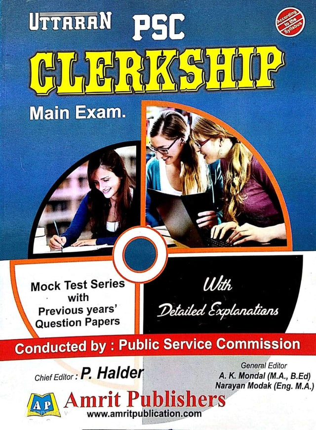 Uttaran West Bengal P.S.C Clerkship MAIN Examination in English - Retail Maharaj