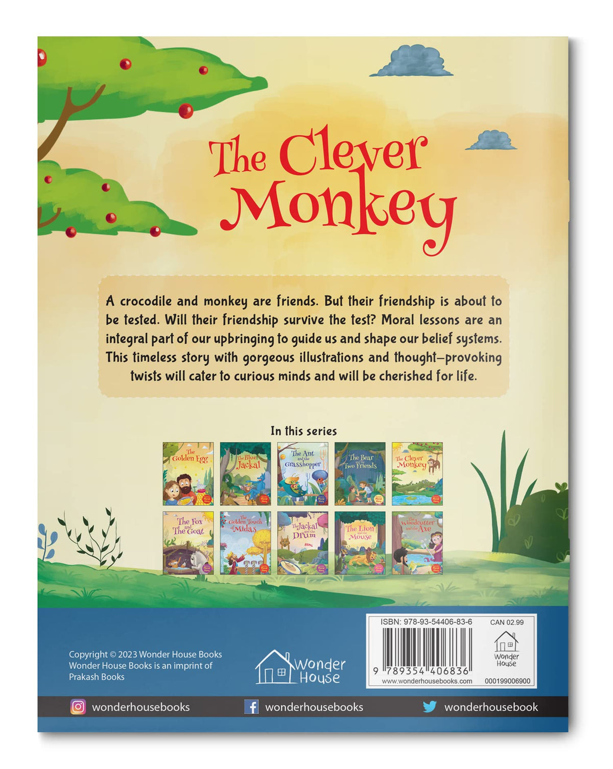 The Clever Monkey - Illustrated Moral Story for Children | Retail Maharaj