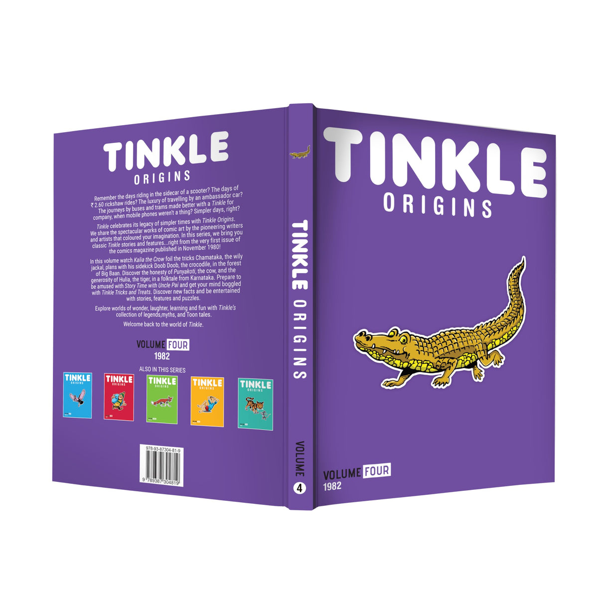 Tinkle Origins Volume 4. 1982 - Retail Maharaj