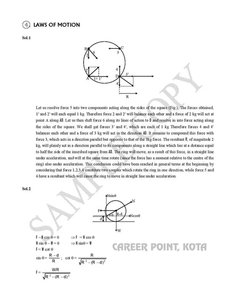 Problems in Physics Volume-1 for JEE (Main & Advanced) by Career Point [Paperback] Career Point Kota - Retail Maharaj