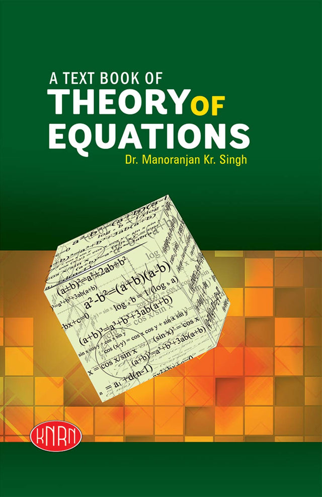 A Text Book Of Theory Of Equations - Retail Maharaj