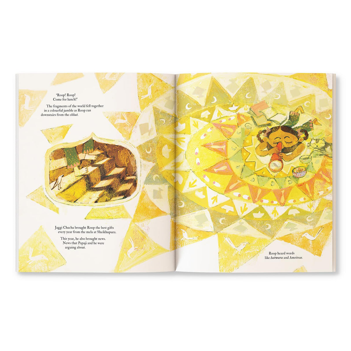 Roop and the River Crossing: Full-colour picture book on the Partition of India | Ages 8+ - Retail Maharaj