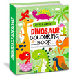 Hello Friend Books Little Artist Dinosaur Colouring Book: Jumbo Copy Colouring - Practice Drawing, Painting and Colouring with Reference for Kids - Retail Maharaj