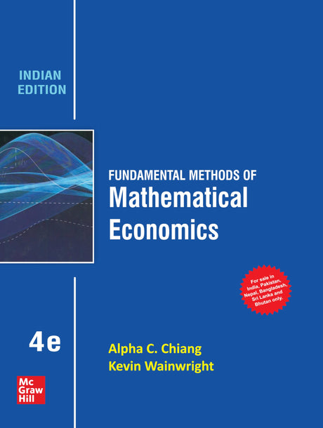 FUNDAMENTALS METHODS OF MATHEMATICAL ECONOMICS, 4TH EDN - Retail Maharaj