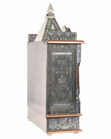 Ghar Mandir: Wall-Hung Aluminium & Copper Mandir (25" x 15")