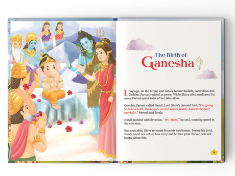 Ganesha Stories: 10 Illustrated Stories of Lord Ganesha for Children I Hindu Mythology | Indian Gods and Goddesses | Bedtime Storybook | Indian ... I Ages 5+ I [SELECT Early Learning Series] - Retail Maharaj