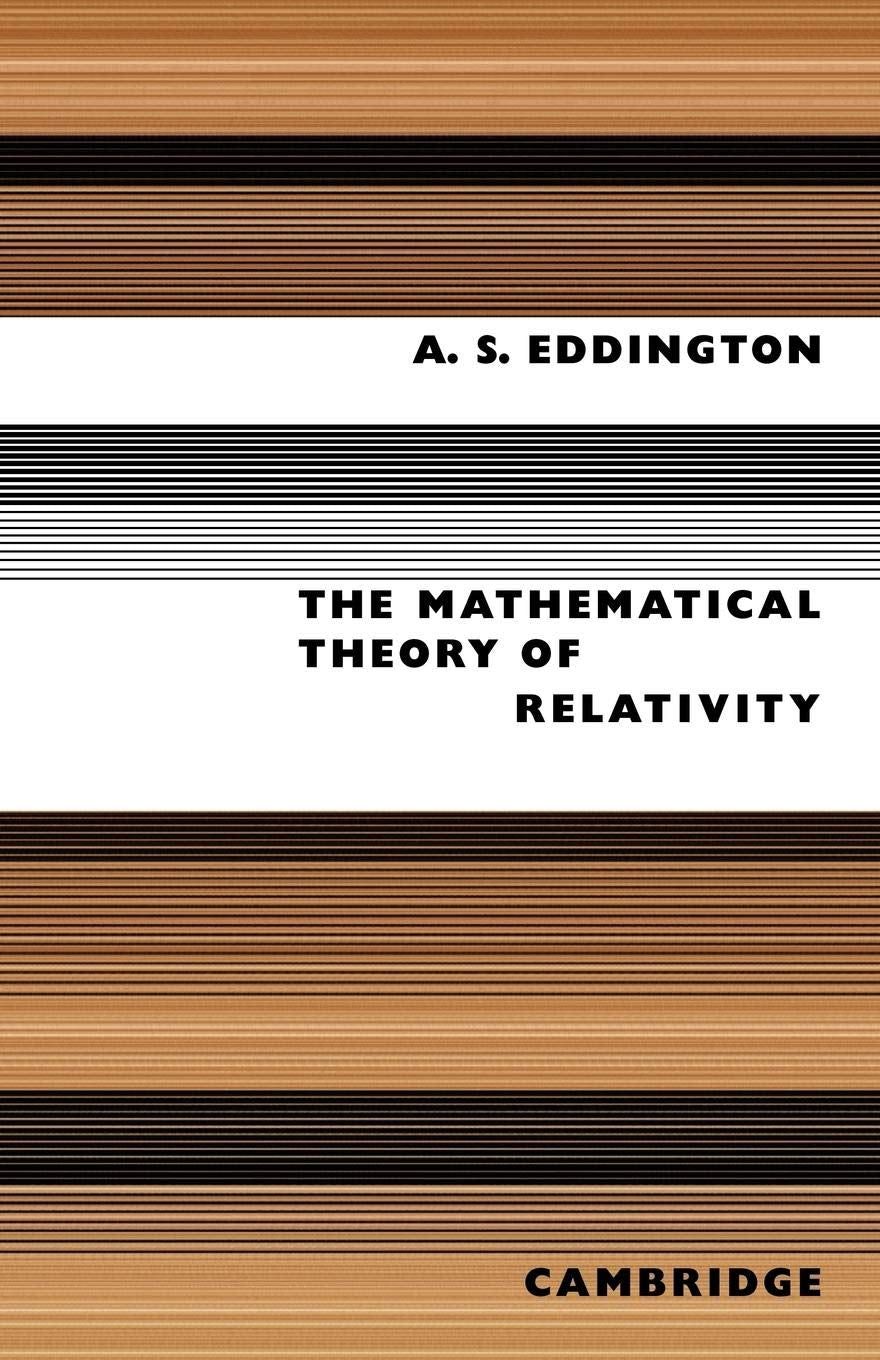 The Mathematical Theory of Relativity - Retail Maharaj