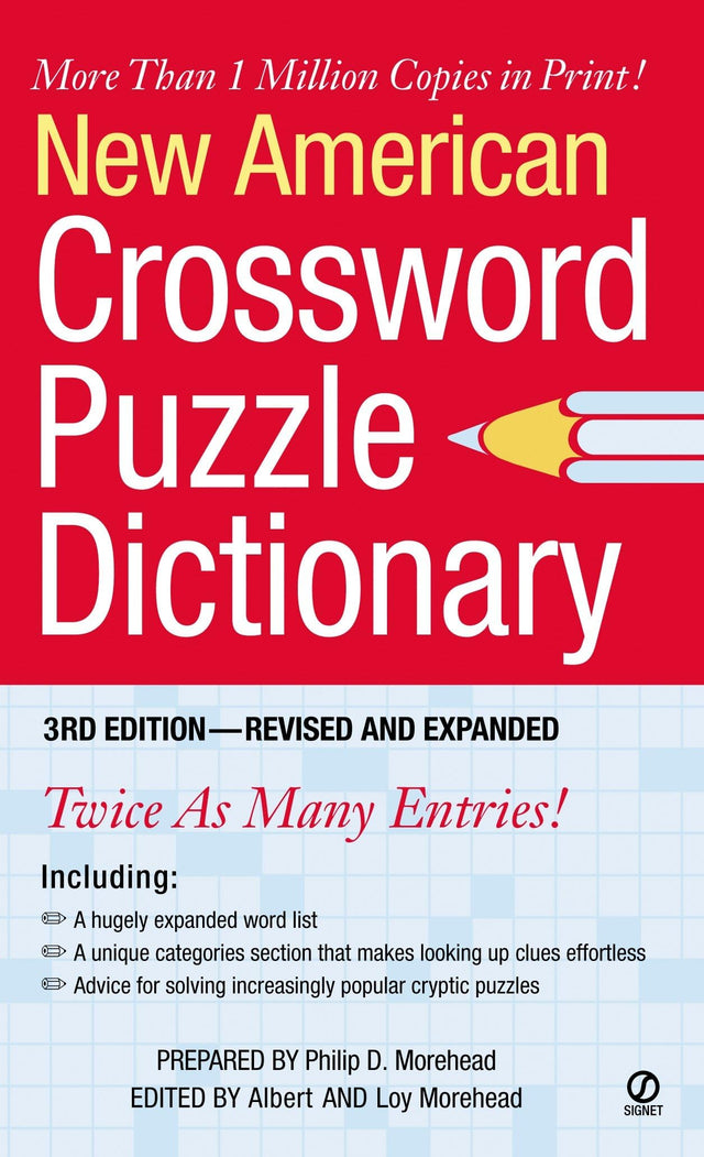 New American Crossword Puzzle Dictionary: 3rd Edition--Revised and Expanded - Retail Maharaj