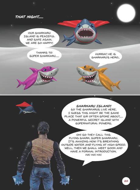 (Book 1) The Adventures of Super Sharkaru - The Shark That Flies - Retail Maharaj