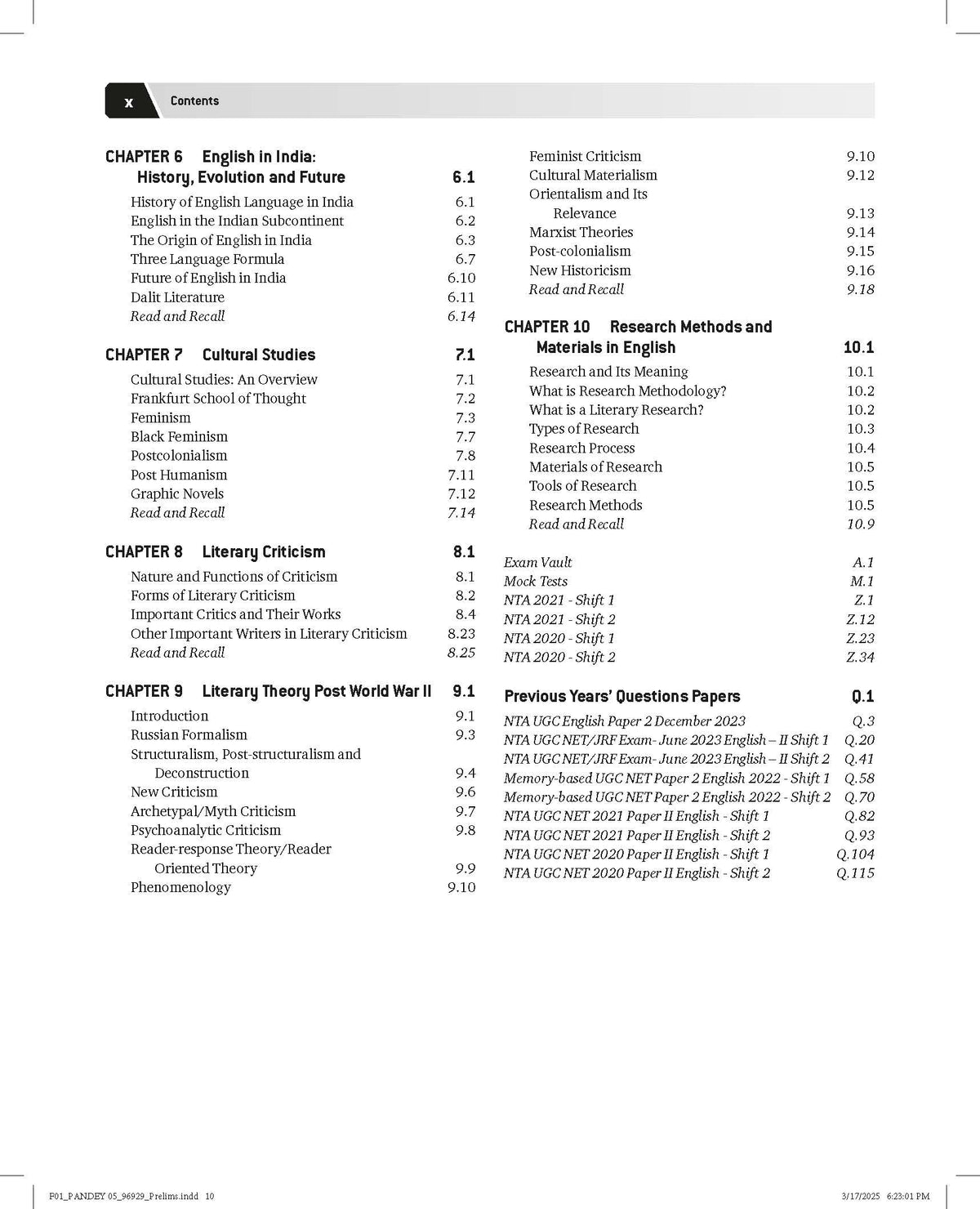 Pearson NTA UGC NET Paper 2 English 2025 | SET, JRF | Includes 2025 Ja