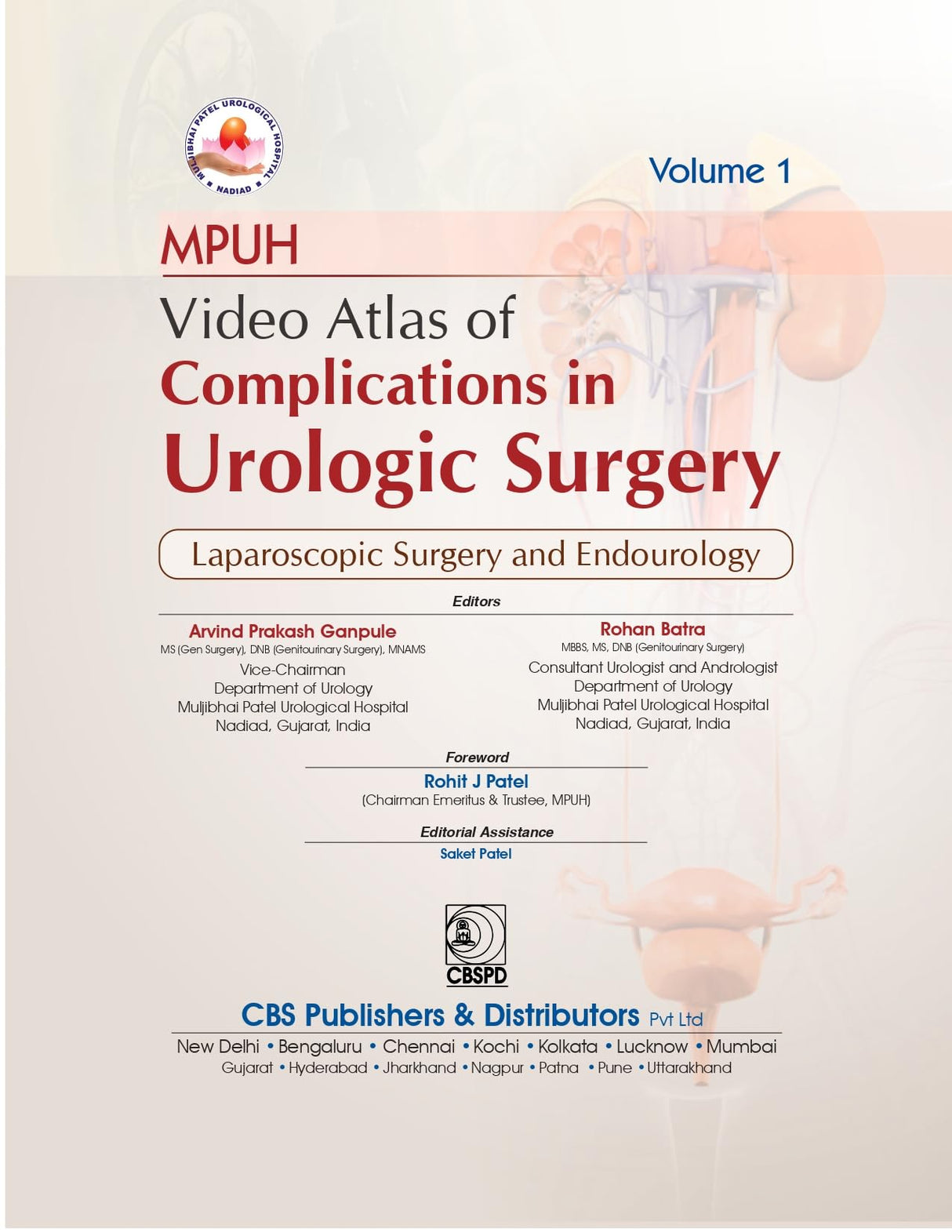 MPUH Video Atlas of Complications in Urologic Surgery, Volume 1 | Laparoscopic Surgery and Endourology | (HB - 2025)