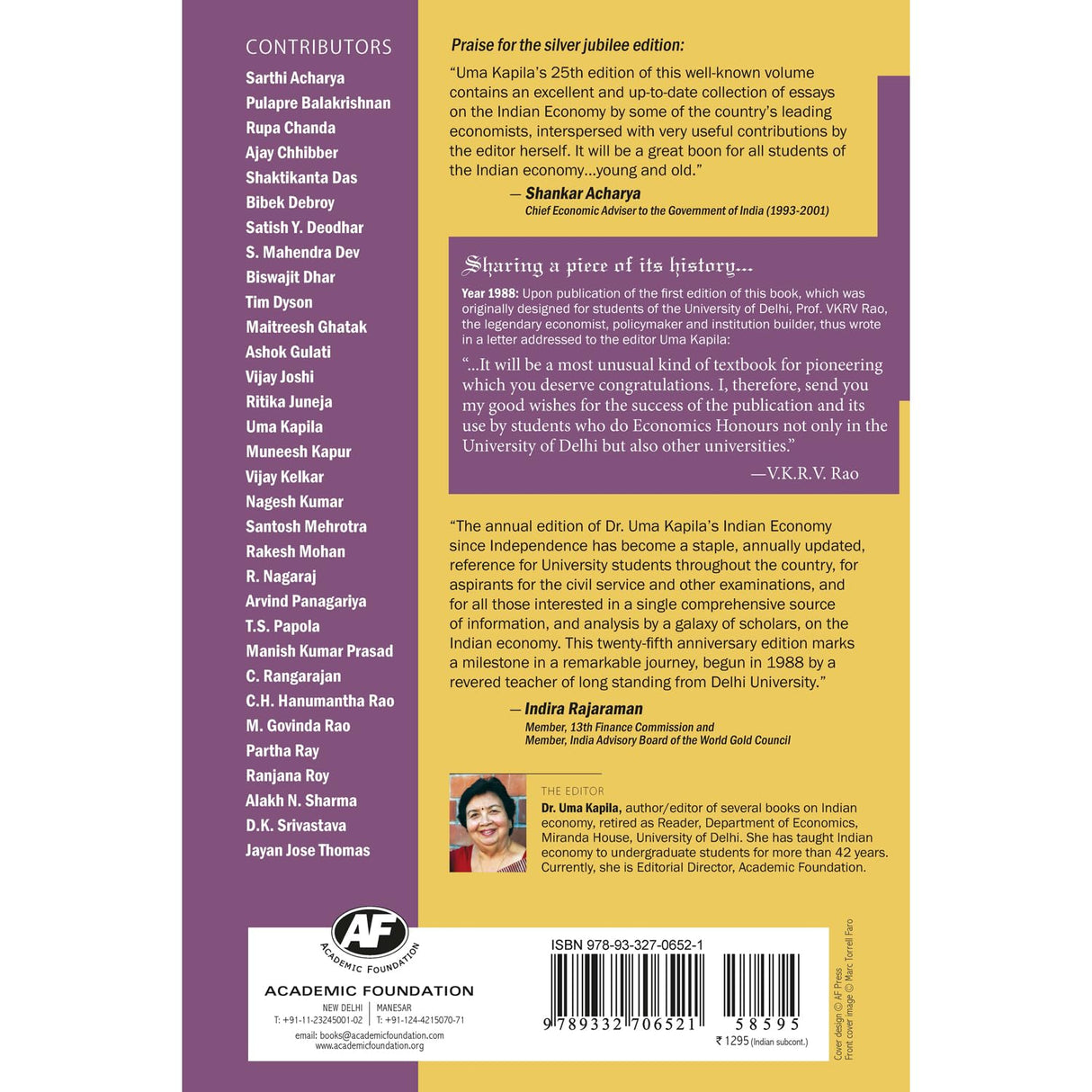 Indian Economy Since Independence 35th Edition 2024-25 - Retail Maharaj