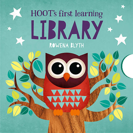 Hoot's First Learning Library - Box Set of Four Bold, Bright, Colourful and Sturdy Board Books (Hoot Books) - Retail Maharaj