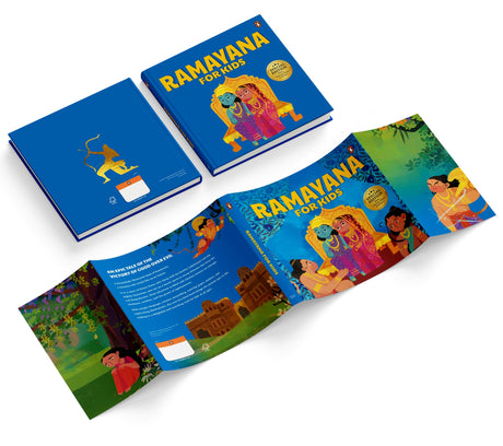 Ramayana for Kids: Illustrated Indian Mythology Storybook For Children I Timeless Epic I Includes Coloring and Sticker Pages I Bedtime Stories I Ages 5+ [Select Learning] - Retail Maharaj
