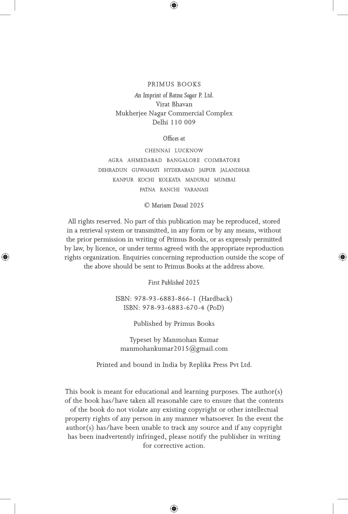 Primus Books-Flowers of the Sun: The People and Land of Kutch, c.1740–2020 - Retail Maharaj