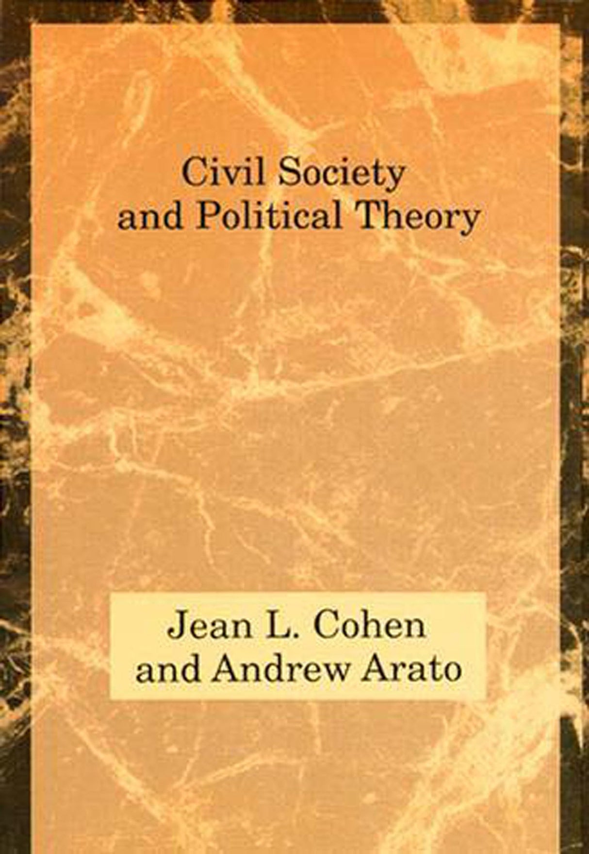 Civil Society and Political Theory (Studies in Contemporary German Social Thought) - Retail Maharaj