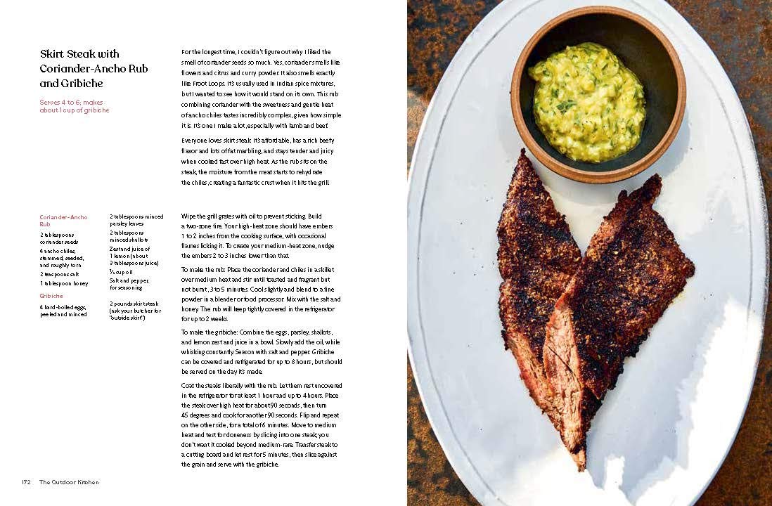 The Outdoor Kitchen: Live-Fire Cooking from the Grill [A Cookbook] - Retail Maharaj