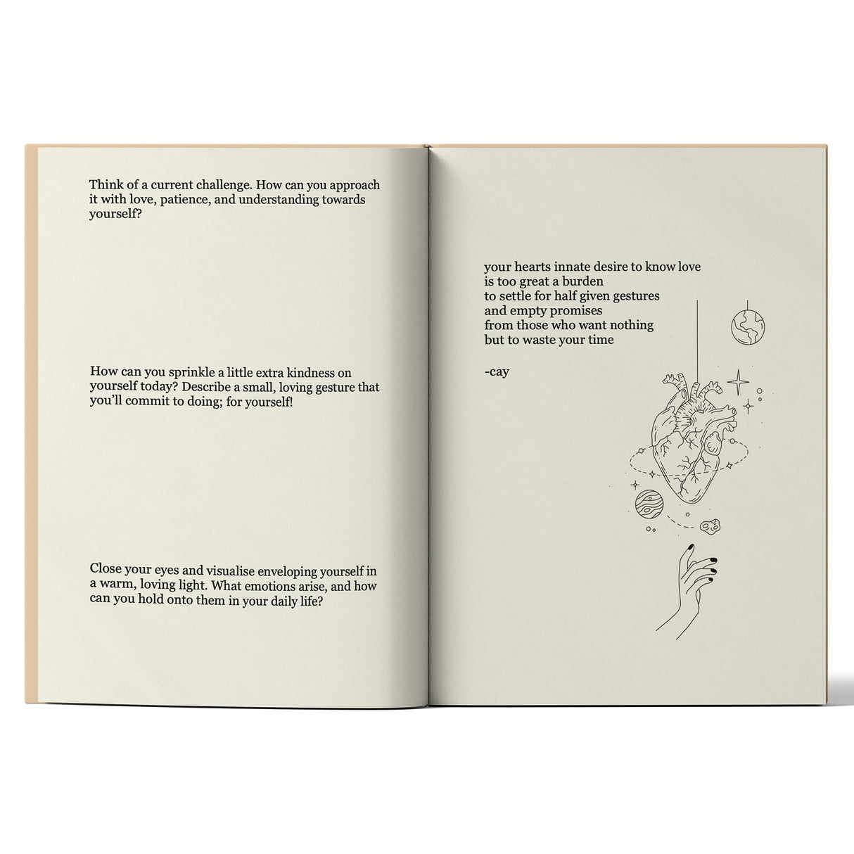 Glimmers: Your Daily Journal For Positive Reflection | Includes Poetry, Prompts, and Reflections to Spark Joy, Gratitude, Healing, and Inner Peace