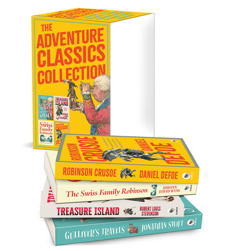 The Adventure Classics Collection (Set of 4 Books) - Retail Maharaj