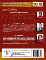 Transfusion Medicine Simplified: A Comprehensive Guide (for MBBS and Paramedical Students) (First Edition, 2025)