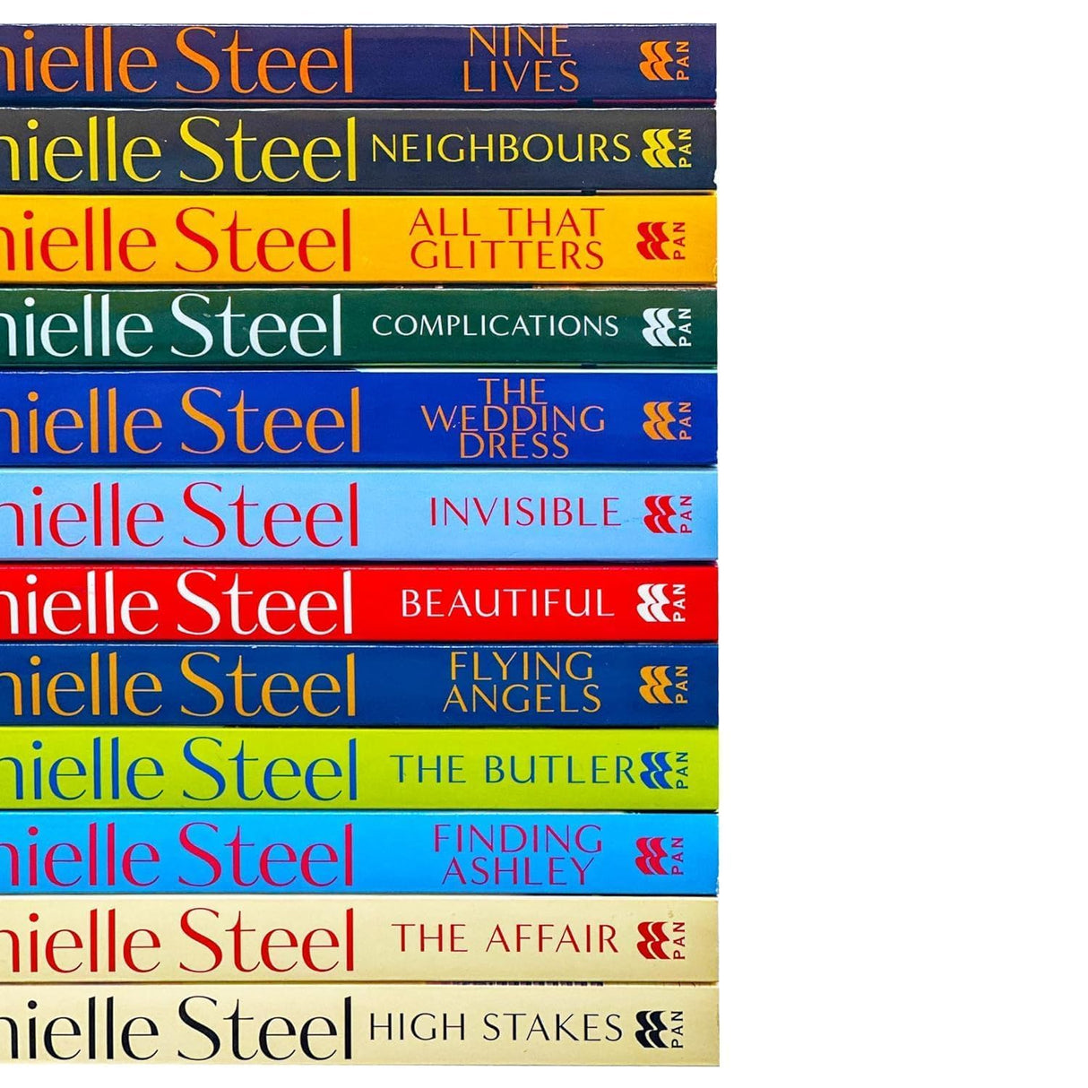 Danielle Steel Collection 12 Books Set (Family Ties, Property of a Noblewoman, The Apartment, Precious Gifts,Matters of the Heart,Winners, Blue,Southern Lights,His Bright Light,Country and More)