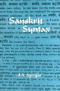 Sanskrit Syntax - Retail Maharaj