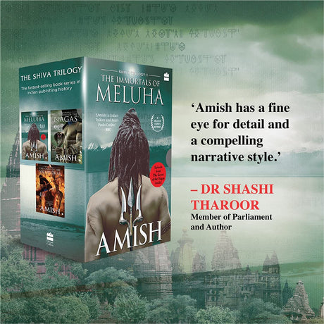 The Shiva Triology Boxset of 3 Books (Perfect Gift for this Festive Season) : The Immortals of Meluha, The Secret of The Nagas, The Oath of The Vayuputras) - Retail Maharaj