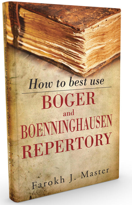 How to Best Use Boger & Boenninghausen Repertory - Retail Maharaj