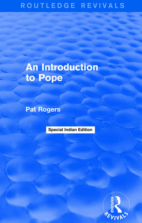 An Introduction to Pope (Routledge Revivals) - Retail Maharaj