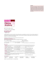 Manipal Manual of Clinical Anatomy Volume 2 , 2nd ed.