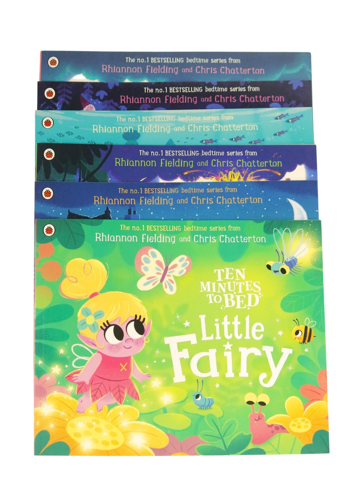 Ten Minutes to Bed: Bedtime Story Collection - 6 Books Pizza Box Set (Little Dinosaur, Little Monster, Little Mermaid, Little Unicorn and More)