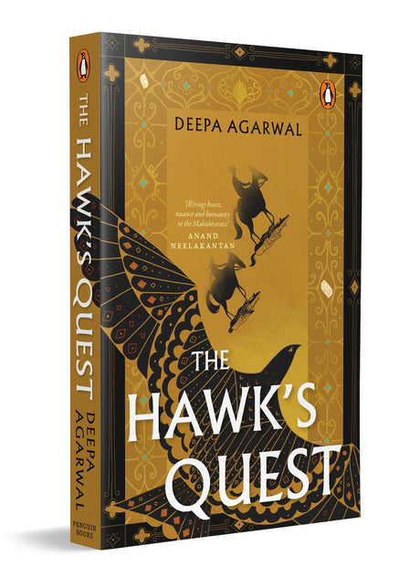 The Hawk's Quest: Indian Mythological Fiction, Mahabharata Retelling & Epic Fantasy Exploring the Untold Story of Shakuni - Retail Maharaj
