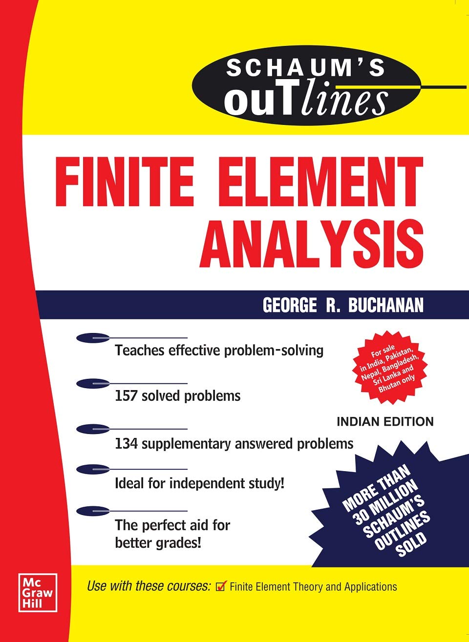 Schaums Outline Of Finite Element Analysis (Pb 2020) - Retail Maharaj