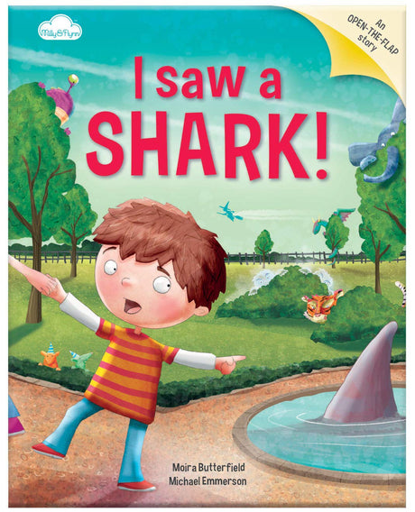 I Saw a Shark: Picture Story Book with Gatefold Pages - Retail Maharaj