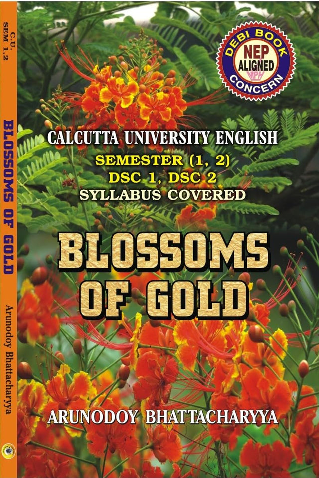 Blossoms Of Gold (A English Book Of Literature,Poetry & Prose) (English Version) - Retail Maharaj