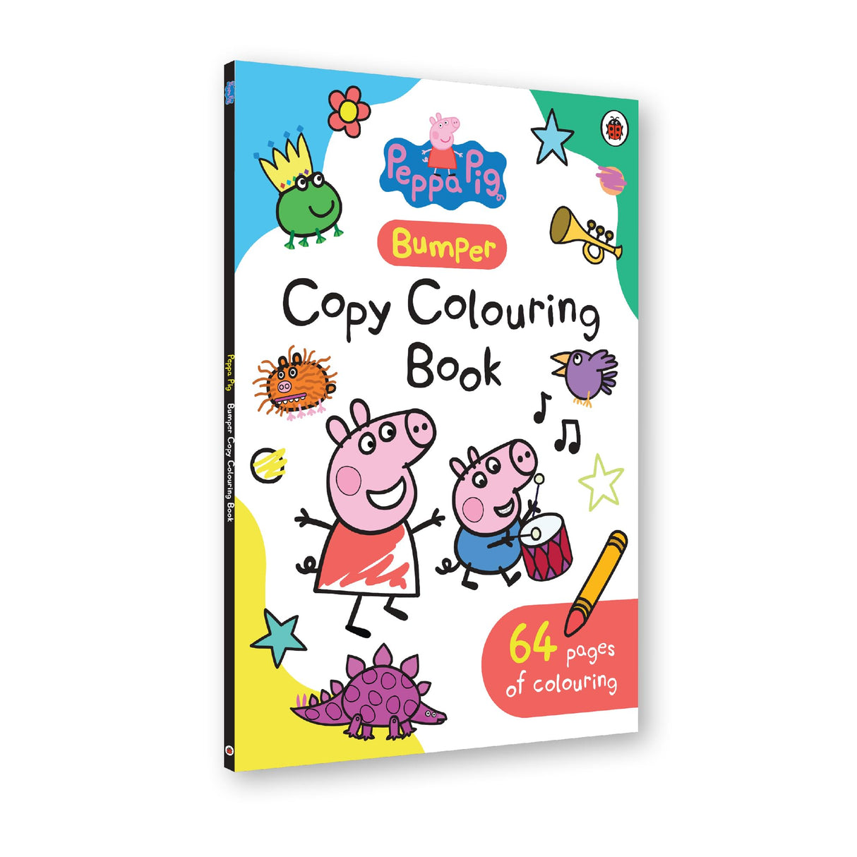 Peppa Pig: Bumper Copy Colouring Book | 64 Pages of Copy Colouring Fun | Activity Book for Toddlers | Ages 3+