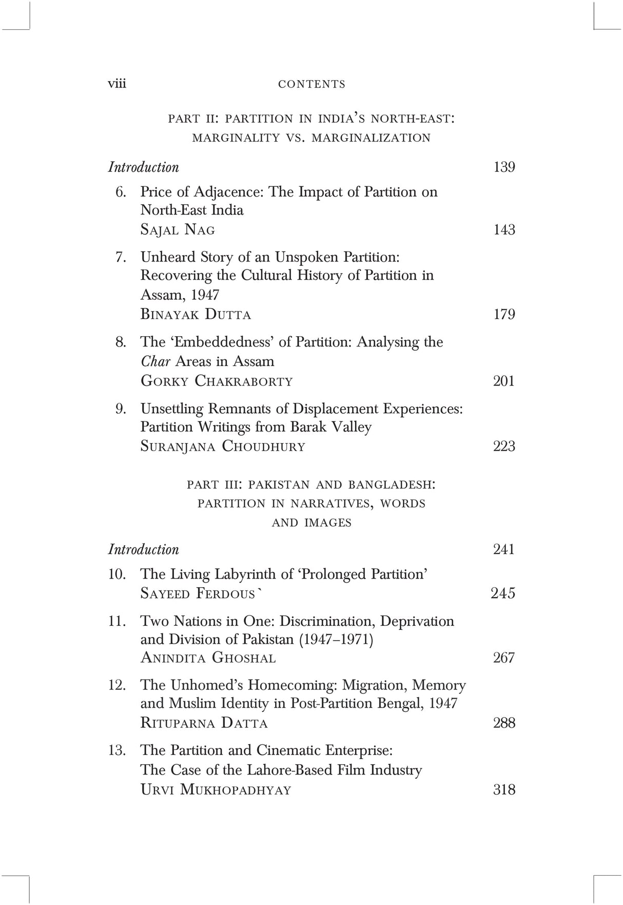 Revisiting Partition: Contestation, Narratives and Memories - Retail Maharaj