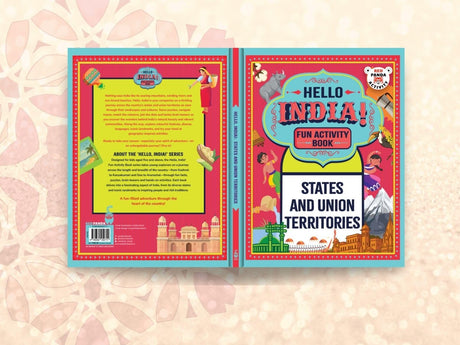 Hello India! A Fun India Activity Book: States And Union Territories - Retail Maharaj